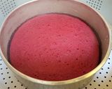 Foto langkah ke 4 dari resep Kue Tart Red Velvet Kukus.