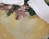 Foto del paso 2 de la receta: 🍳🍃🧀🍄 Omelette de champignones, espinaca y queso