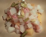 Foto del paso 7 de la receta Patata asada rellena de tubérculos