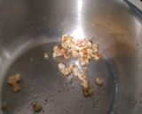 A picture of step 3 of Gond laddu.