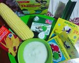 Foto langkah ke 1 dari resep Puding jagung santan bunda thifa 🌽🌽🌽.