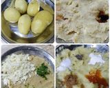 A picture of step 1 of Teriyaki Bread Kabab.