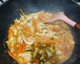 Foto langkah ke 6 dari resep Bihun goreng vegetarian.