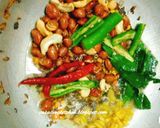 A picture of step 6 of Amla rice || Usirikaya Pulihora.