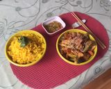 Foto del paso 1 de la receta: Pollo con brócoli y zanahorias al vapor medio chino, pero picantes!!!