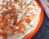 Une image de l'étape 5 de Tarte fine au saumon 😋#tablierdor2023.