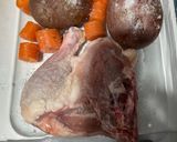 Foto del paso 1 de la receta: Trasero de pollo a la barba San picantón