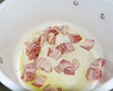 Foto del paso 1 de la receta: Spaghetti de Langostinos, Tocino y Espinacas