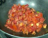 A picture of step 2 of Gathiya tameta nu shaak.