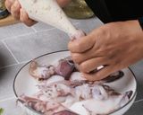 Foto langkah ke 3 dari resep Gulai cumi bunting padang.