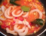 Foto langkah ke 6 dari resep Cumi-cumi Saos Padang.