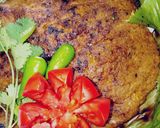 কলাপাতায় নারিকেল - চিংড়ি র পিঠে(kolapatay narikel chingrir pithe recipe in Bengali) রেসিপির ধাপ 8 ছবি