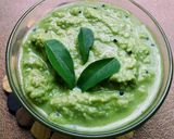 नारियल की हरी चटनी(nariyal ki hari chutney recipe in hindi) रेसिपी चरण 4 फोटो