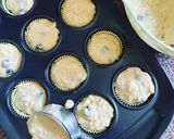 Áfonyás zab muffin recept fázis 3 fotója