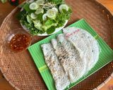 Hình bước làm 3 của món Bánh Xèo Vỏ Bình Định