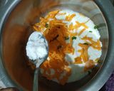 A picture of step 2 of Falahari dosa.