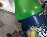 A picture of step 1 of Icecream and sprite punch.