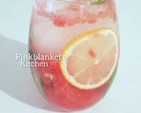 A picture of step 4 of Minty Watermelon Lemonade.