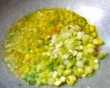 A picture of step 2 of Kathiyavadi bajra no bharelo rotlo.
