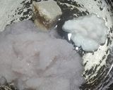 A picture of step 1 of Bhindi Chicken.