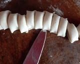 A picture of step 9 of Khaja Recipe.