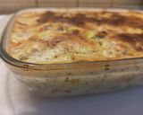 Une image de l'étape 6 de Quiche de courgettes & poulet.