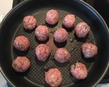 A picture of step 2 of Classic Swedish meatballs.