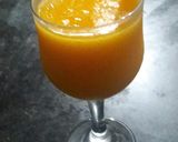 A picture of step 1 of Mango tango sizzling drink.