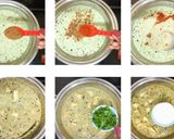 A picture of step 3 of Dhaniya Paneer Korma.