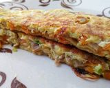Foto langkah ke 6 dari resep Omelet Bakso Simple.
