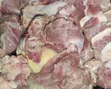 A picture of step 1 of Namkeen Gosht.