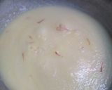 A picture of step 4 of Kesar Sheera.