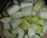 A picture of step 3 of Tinolang manok.