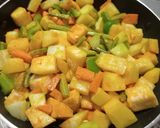 A picture of step 1 of Sambar Daal Tadka.