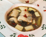【老菜脯西瓜綿虱目魚湯】大暑節氣燉湯，湯頭爽口清甜的食譜步驟5照片