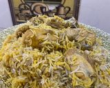 A picture of step 10 of Chicken Pulao in less oil.