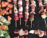 Foto del paso 3 de la receta: Anticuchos & Verduras al horno🇨🇱💗🤗