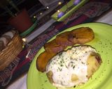 Foto del paso 7 de la receta: Papa rellena de atún con rodajas de batata 🍠🤩