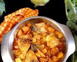 ইলিশ মাছের মাথা দিয়ে শালগম-এর তরকারি রেসিপির ধাপ 4 ছবি