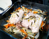 Foto del paso 1 de la receta: Merluza al horno con verduras