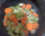 Foto langkah ke 2 dari resep Bening Bayam Wortel Labu Siam.