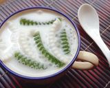 Hình bước làm 9 của món CHÈ thạch dứa-dừa non