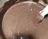 Foto langkah ke 4 dari resep Brownies Kukus Ketan Hitam.
