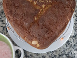 Bizcocho corazón de ♥... fresa