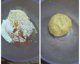 A picture of step 2 of Dal Dhokli.