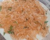 A picture of step 4 of Moli Ka paratha 😋😋😋.
