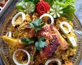 Foto langkah ke 7 dari resep Nasi Kabsah Ayam.