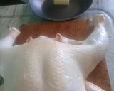 Foto del paso 1 de la receta: Pollo a la navideña con papas rústicas