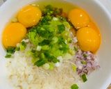 Hình bước làm 2 của món Chả trứng hấp bằng nồi chiên không dầu