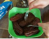 A picture of step 8 of OREO Churros.